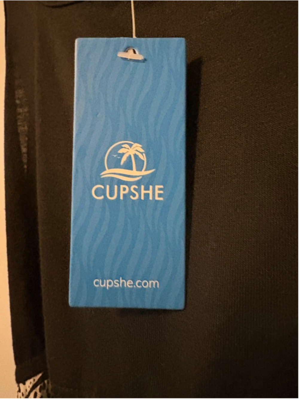 CUPSHE Sunset Escape Tropical Mini Dress Beach Vacation Dress Size Small - Picture 8 of 10